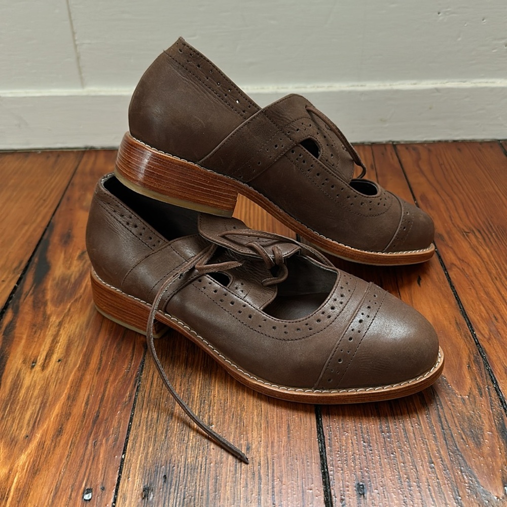 Balielf Scandinavia Leather Oxfords